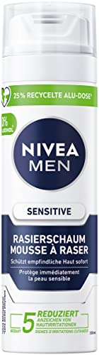 NIVEA MEN Sensitive Rasierschaum (200 ml),...