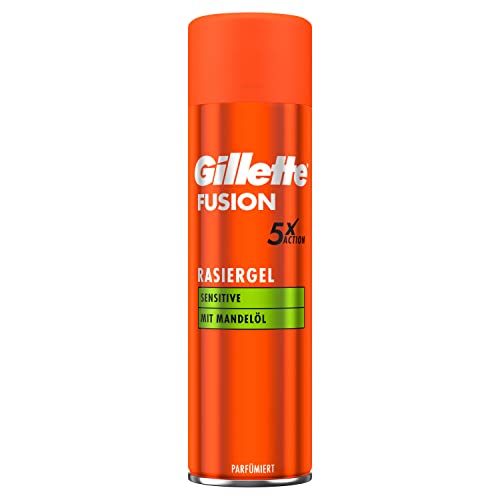 Gillette Fusion Bartpflege Rasiergel Männer...