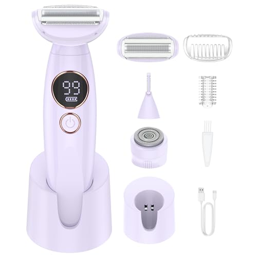 Rasierer Damen,3-In-1 Intimrasierer für...