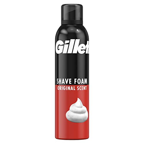 Gillette Classic Bartpflege Rasierschaum mit...