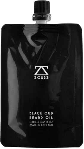ZOUSZ Black Oud Bartöl Herren – Bartserum...