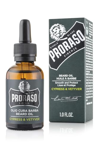 Proraso Beard Oil, Cypress & Vetyver, 30 ml,...