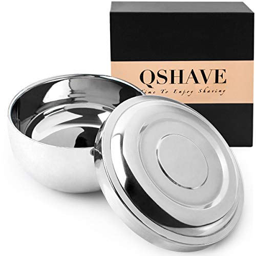 QSHAVE Rasierschale, für Seife, aus...