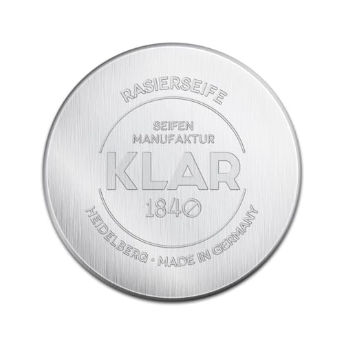 Klar Seifen Rasierseife Sport 110g, Duft...