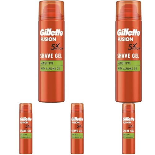 Gillette Fusion Bartpflege Rasiergel Männer...