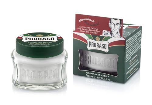 Proraso Pre Shave Cream, 100 ml, erfrischende...