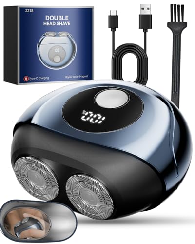 Mini Rasierer Herren Elektrisch, Nass- &...