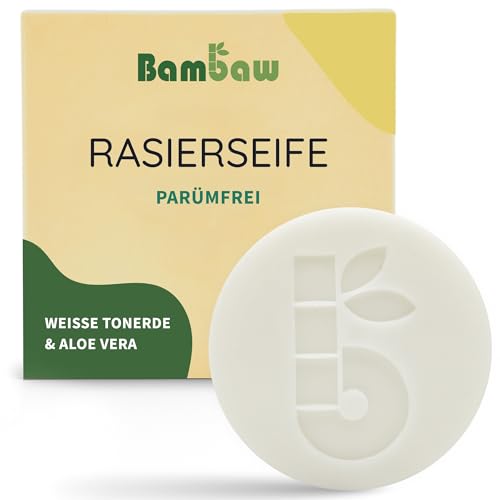 Bambaw | Rasierseife | 80g | Rasierseife mit...