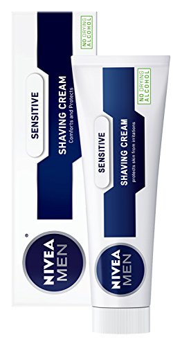 NIVEA MEN Sensitive Shaving Cream, 3,5 oz...