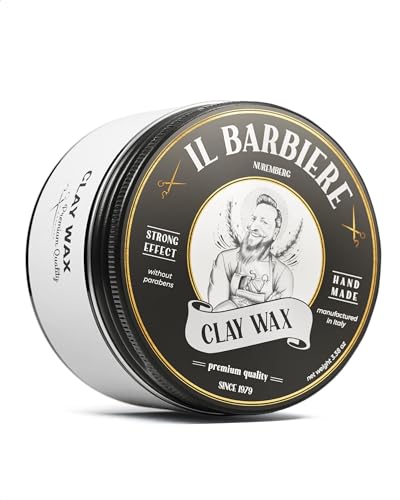 Il Barbiere® Clay Wax Pomade Wasserbasiert -...