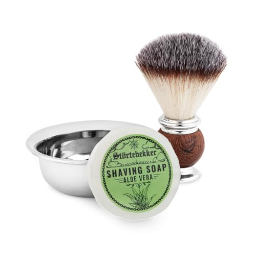 Störtebekker® Premium Rasierpinsel Set mit...
