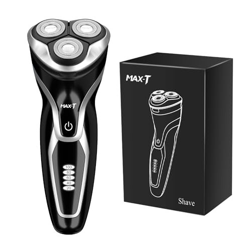 MAX-T Rasierer Herren Elektrisch Nass und...