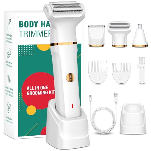Rasierer Damen, 3-in-1 Intimrasierer für...