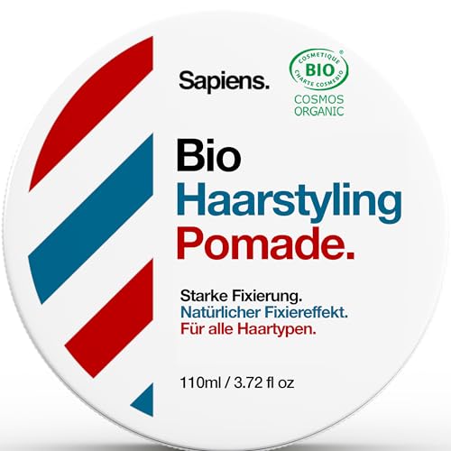 Sapiens Barbershop Haarwachs Männer Bio -...