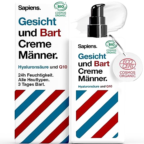 Sapiens Barbershop Gesichtscreme Männer BIO...