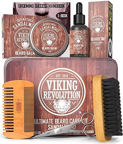 Viking Revolution Bartpflegeset für Männer...