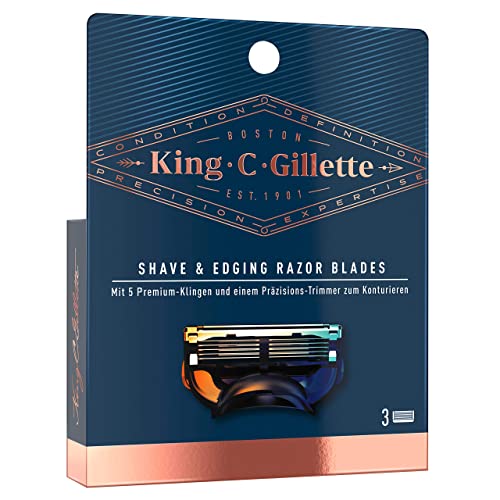 King C. Gillette Rasierklingen für Rasierer...