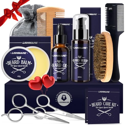 Bartpflege Set für Männer, Geschenke für...
