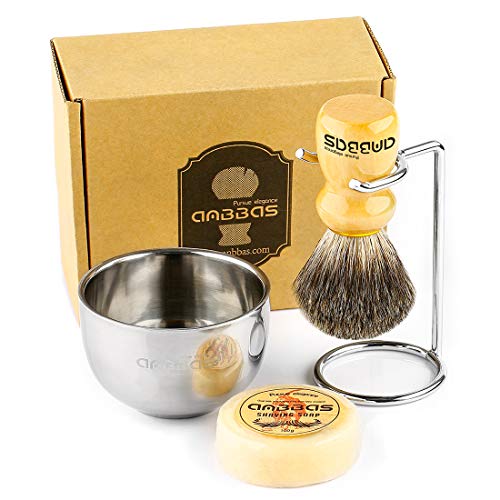 Anbbas Rasierset Herren Geschenk Set...