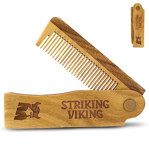 Striking Viking - Klappkamm aus Holz –...