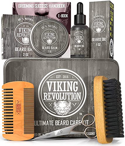 Viking Revolution Bartpflegeset für Männer...