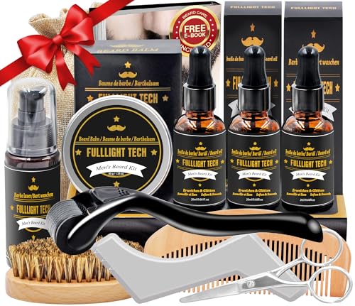 Bartpflege Set für Männer,Bart Set Geschenk...