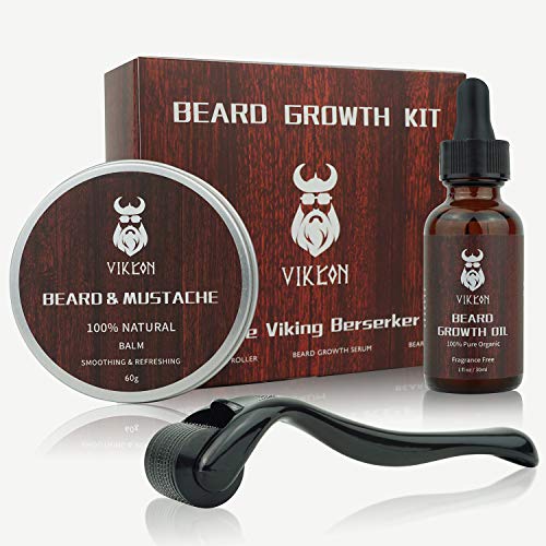 INVJOY Beard Growth Kit, VIKICON Bartpflege...